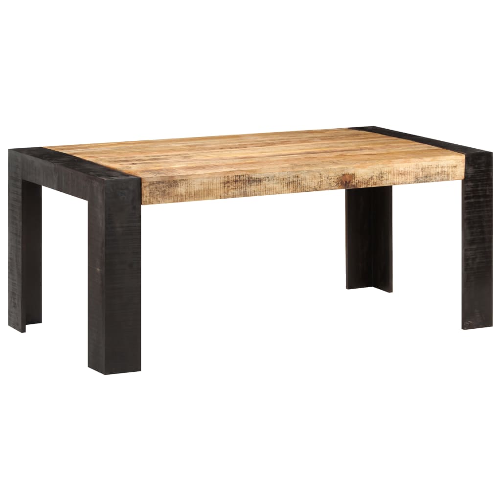 Tavolo da Pranzo 180x90x76 cm in Legno Massello di Mango | homemem39