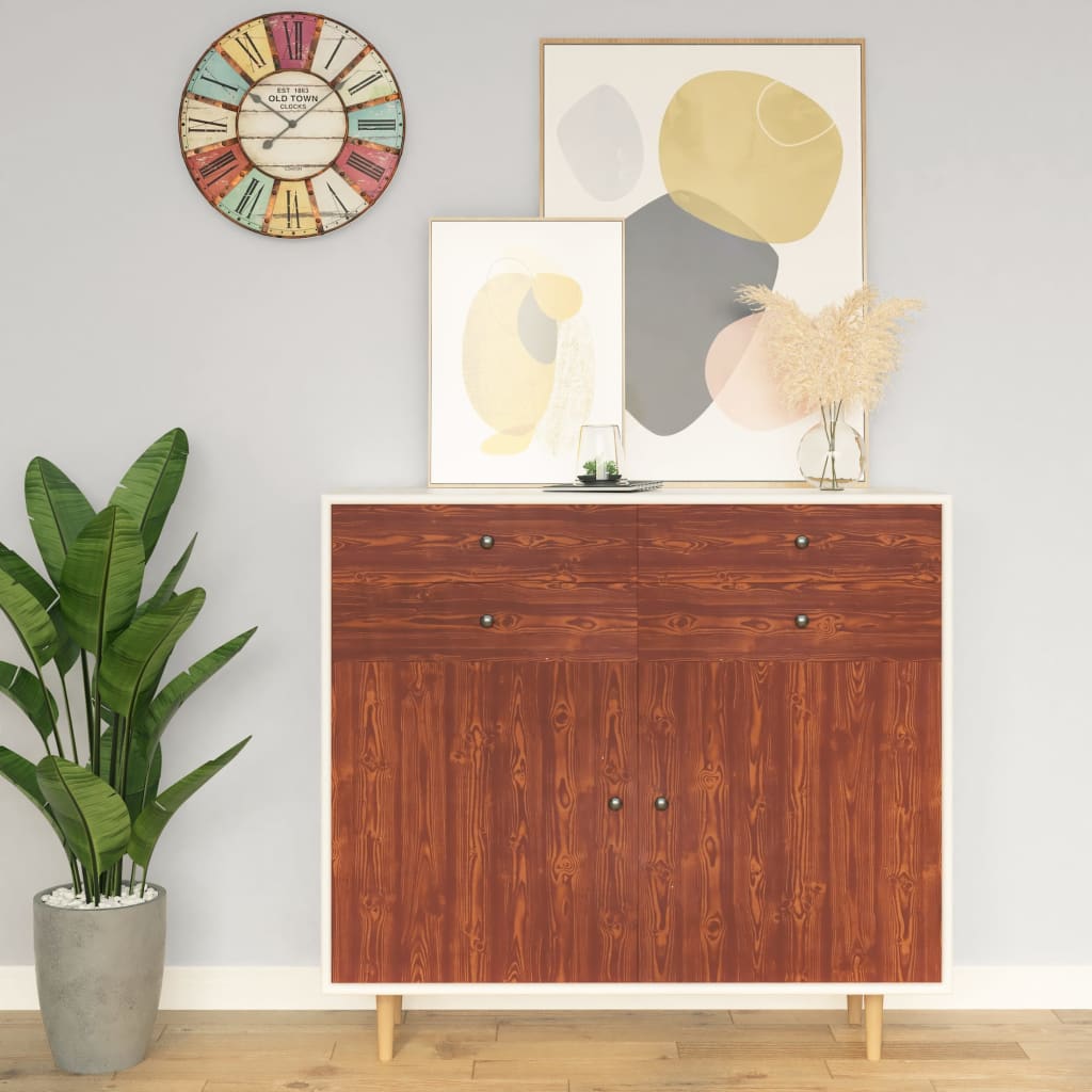 Pellicola Autoadesiva per Mobili Acacia 500x90 cm in PVC | homemem39