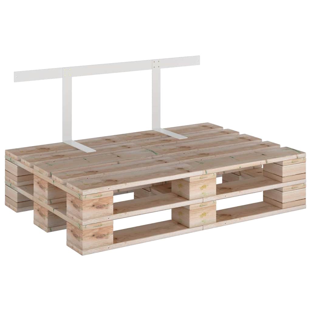 Schienale per Divano a Pallet 110 cm in Ferro
