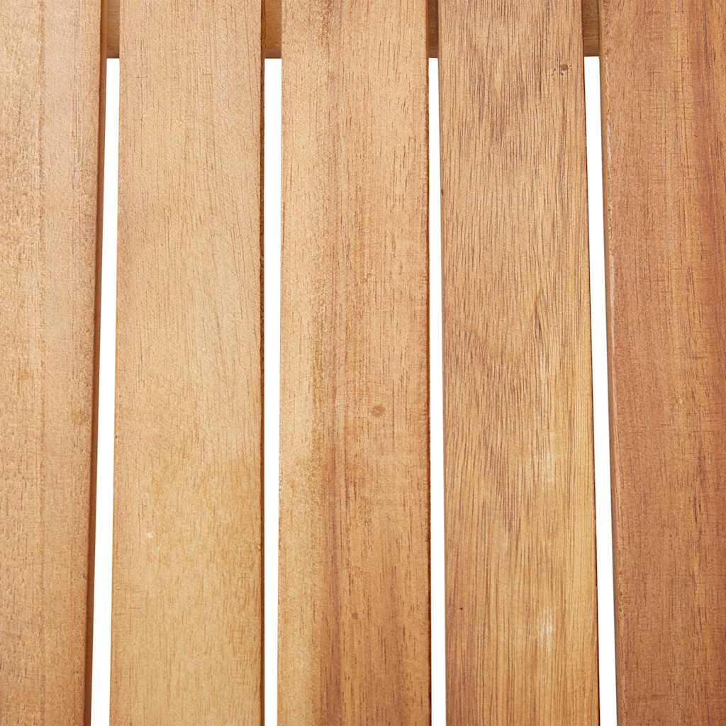 Set da Pranzo Giardino 3 pz Polyrattan e Massello Acacia Grigio | homemem39