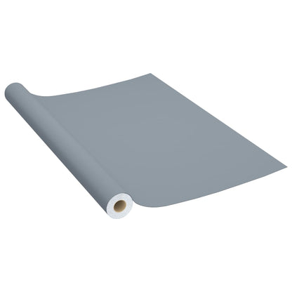 Pellicole Autoadesive per Mobili 2 pz Grigie 500x90 cm in PVC - homemem39