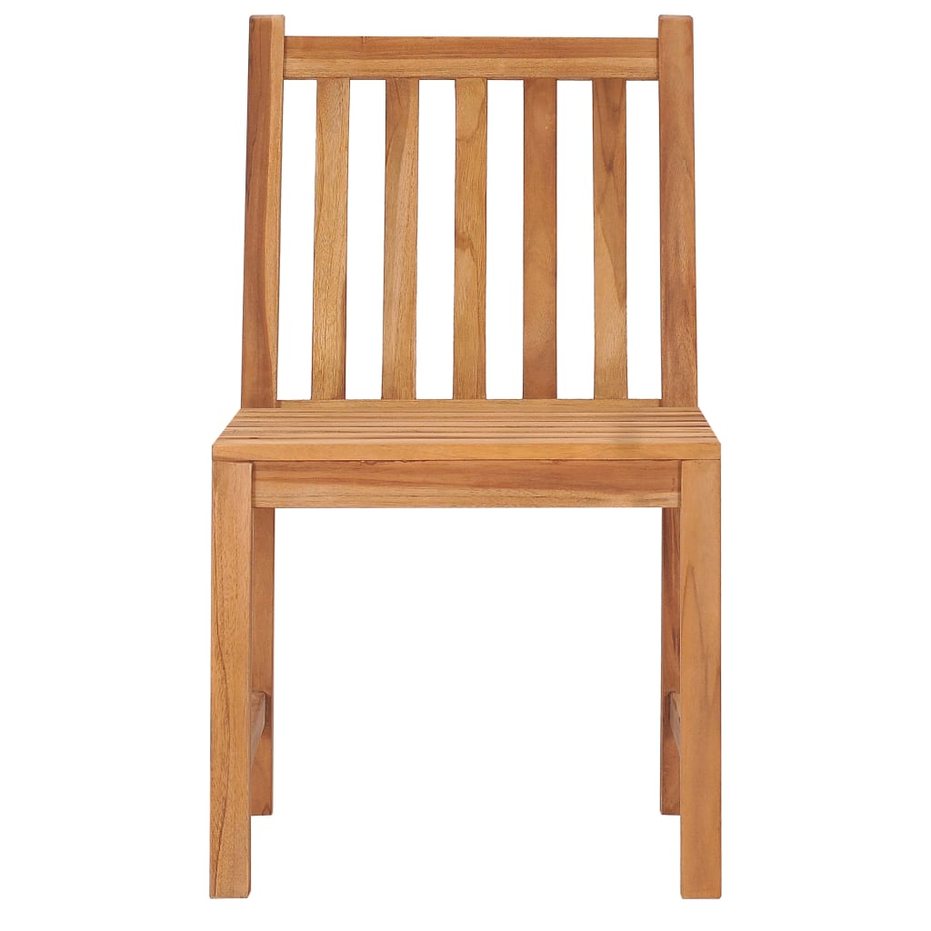 Set da pranzo da giardino 7 pz 140x80 cm in legno massello di teak | homemem39