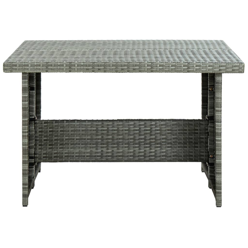 Set Divani da Giardino 6 pz con Cuscini in Polyrattan Grigio | homemem39