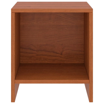 Comodini 2 pz Ambrati 35x30x40 cm in Legno Massello di Pino - homemem39