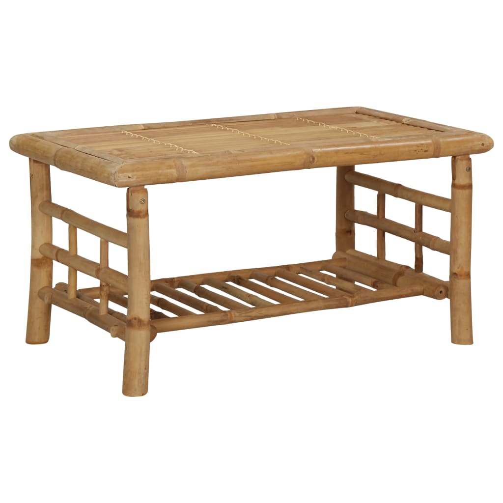 Set Divani da Giardino 4 pz con Cuscini in Bambù | homemem39