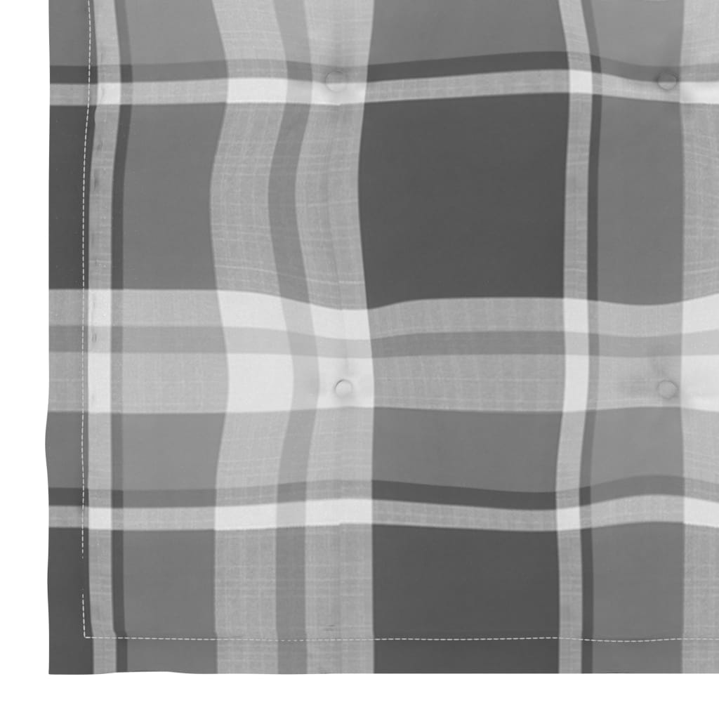 Sedie da Giardino 2 pz con Cuscini in Legno di Teak e Acciaio - homemem39