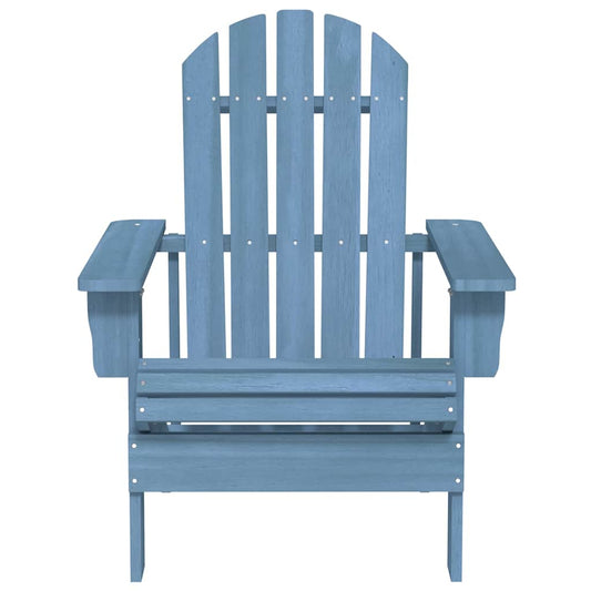 Sedia Giardino Adirondack in Legno Massello di Abete Blu | homemem39