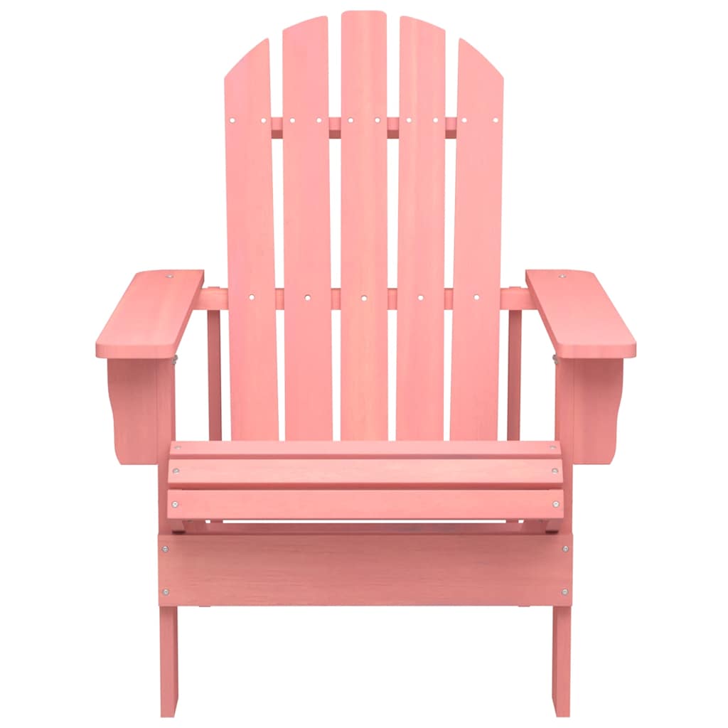 Sedia Giardino Adirondack in Legno Massello di Abete Rosa - homemem39