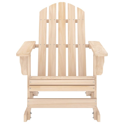 Sedia a Dondolo Giardino Adirondack in Legno Massello di Abete - homemem39