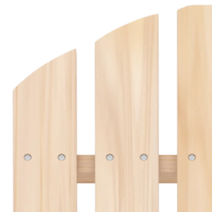 Sedia a Dondolo Giardino Adirondack in Legno Massello di Abete - homemem39