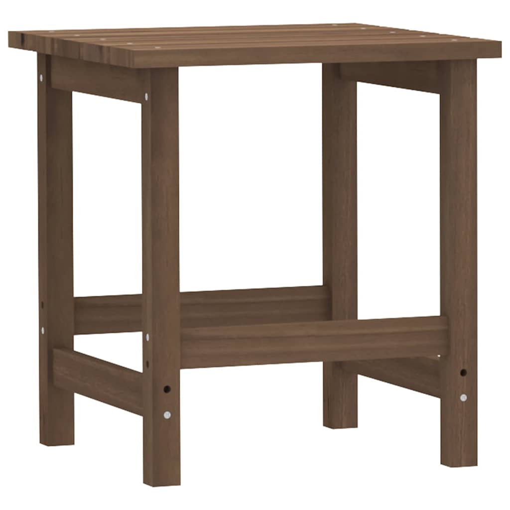 Sedia Adirondack con Tavolo Abete Massello Marrone | homemem39