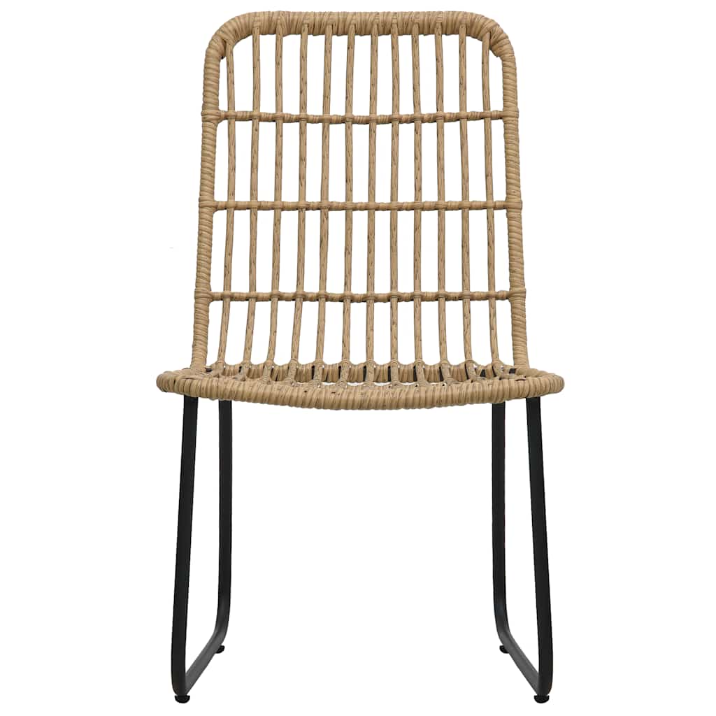 Set da Pranzo da Giardino 5 pz in Polyrattan e Vetro | homemem39
