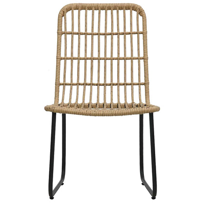 Set da Pranzo da Giardino 7 pz in Polyrattan e Vetro | homemem39
