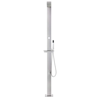 Doccia da Giardino 220 cm in Acciaio Inossidabile - homemem39