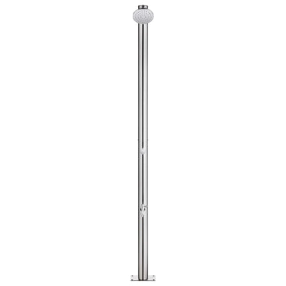 Doccia da Giardino 215 cm in Acciaio Inossidabile - homemem39