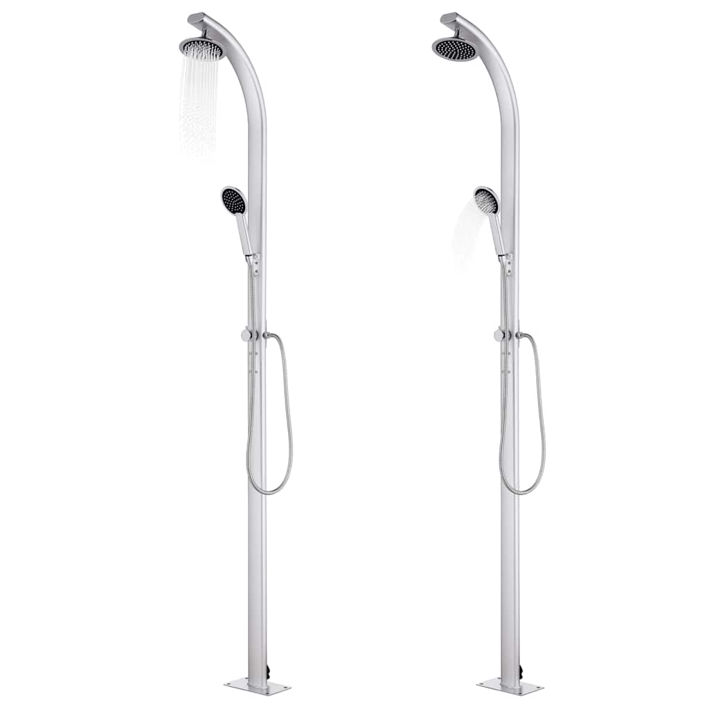 Doccia da Giardino 215 cm in Alluminio