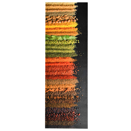 Tappetino da Cucina Lavabile Spezie 60x300 cm - homemem39