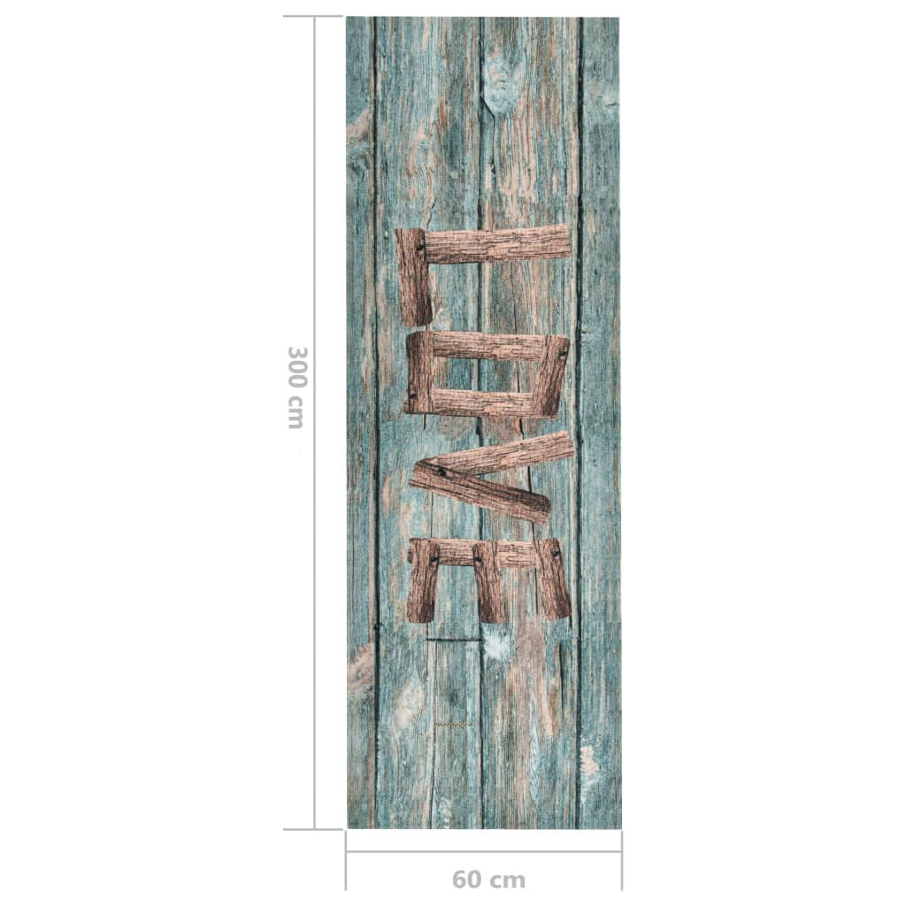 Tappetino da Cucina Lavabile Love 60x300 cm | homemem39