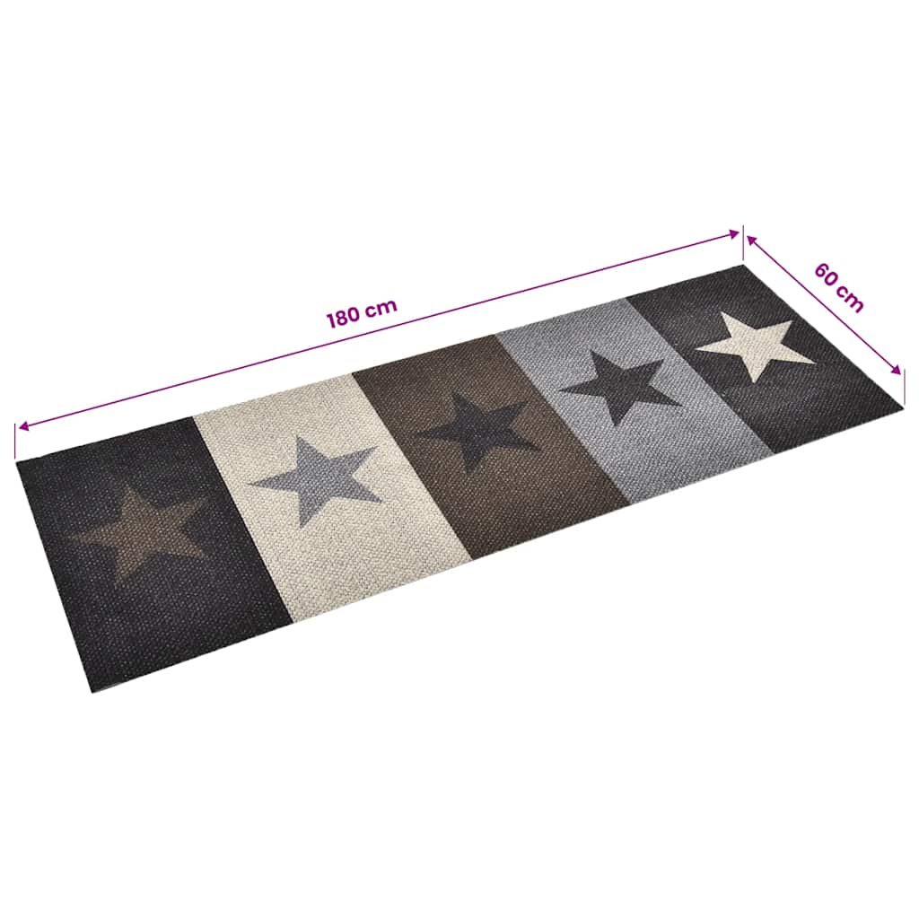 Tappetino da Cucina Lavabile con Stelle 60x180 cm | homemem39