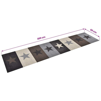 Tappetino da Cucina Lavabile Stelle 60x300 cm | homemem39