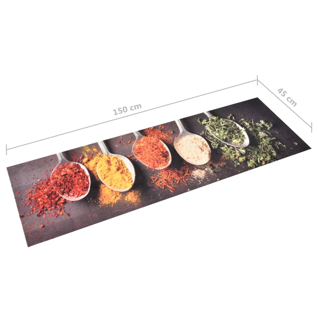 Tappetino da Cucina Lavabile Cucchiai 45x150 cm | homemem39