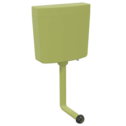 Sciacquone WC con Ingresso Acqua dal Basso 3/6 L Verde Oliva - homemem39