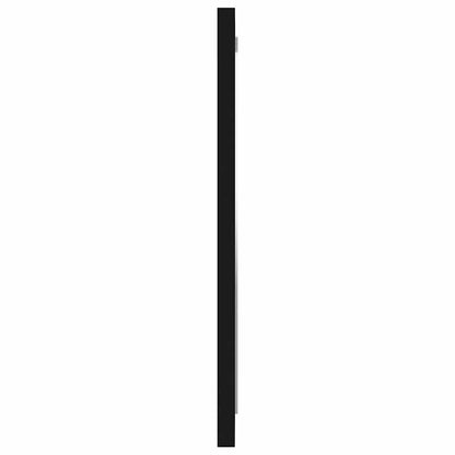 Set Mobili da Bagno 2 pz Nero in Legno Multistrato