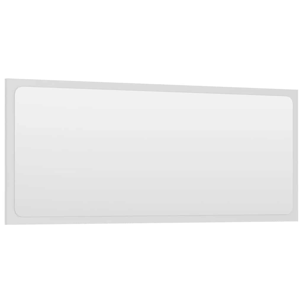 Set Mobili da Bagno 2 pz Bianco in Legno Multistrato | homemem39