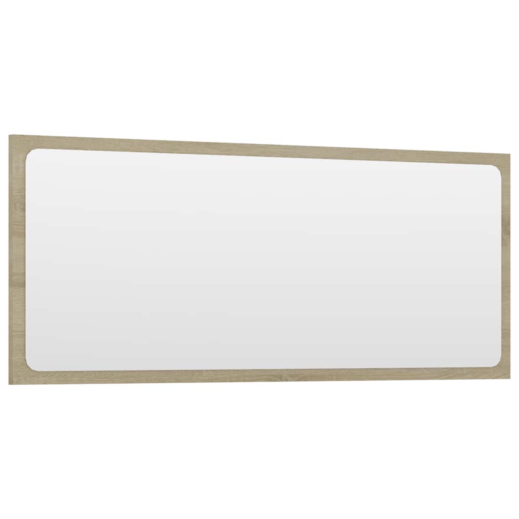 Set Mobili da Bagno 2 pz Rovere Sonoma in Legno Multistrato | homemem39