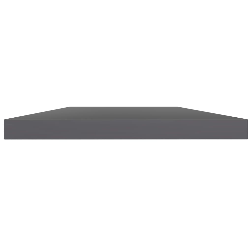 Ripiani per Libreria 8pz Grigio Lucido 40x20x1,5cm Multistrato | homemem39