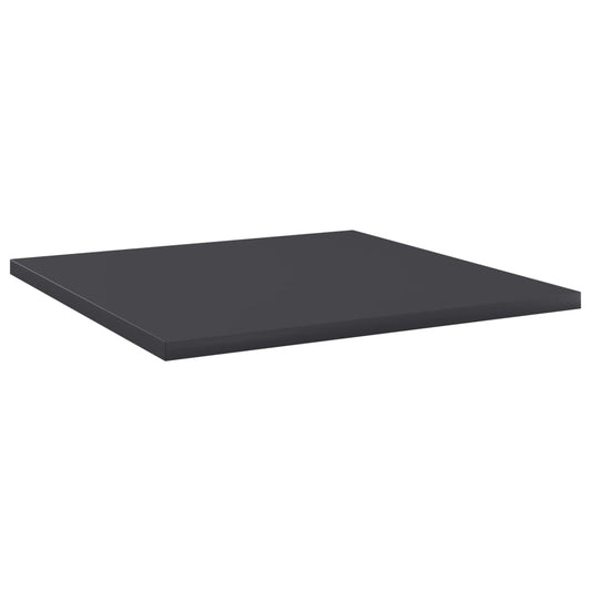 Ripiani per Libreria 8pz Grigi 40x40x1,5cm in Legno Multistrato - homemem39