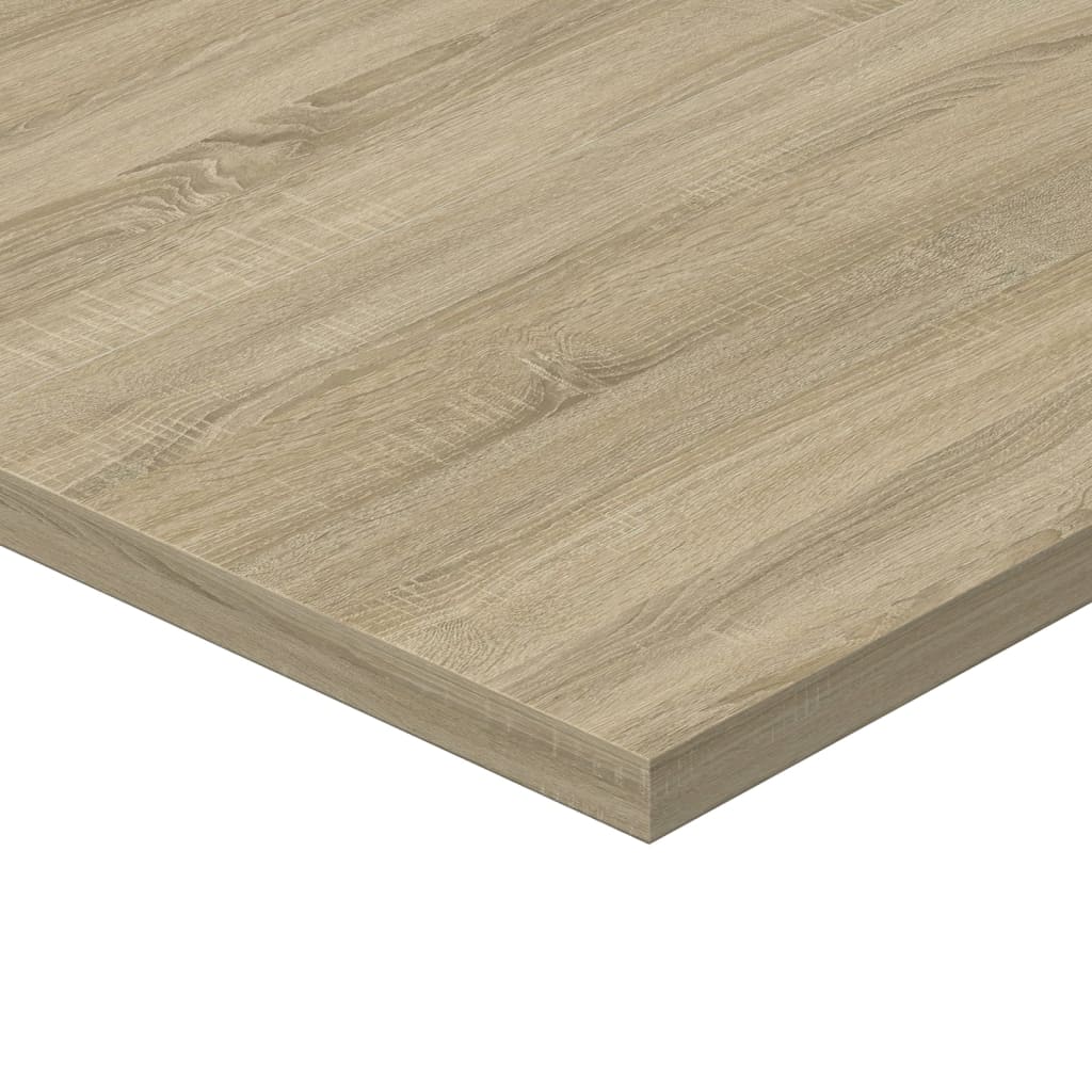 Ripiani per Libreria 4pz Rovere Sonoma 40x40x1,5cm Multistrato