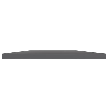 Ripiani per Libreria 8pz Grigio Lucido 40x40x1,5cm Multistrato - homemem39