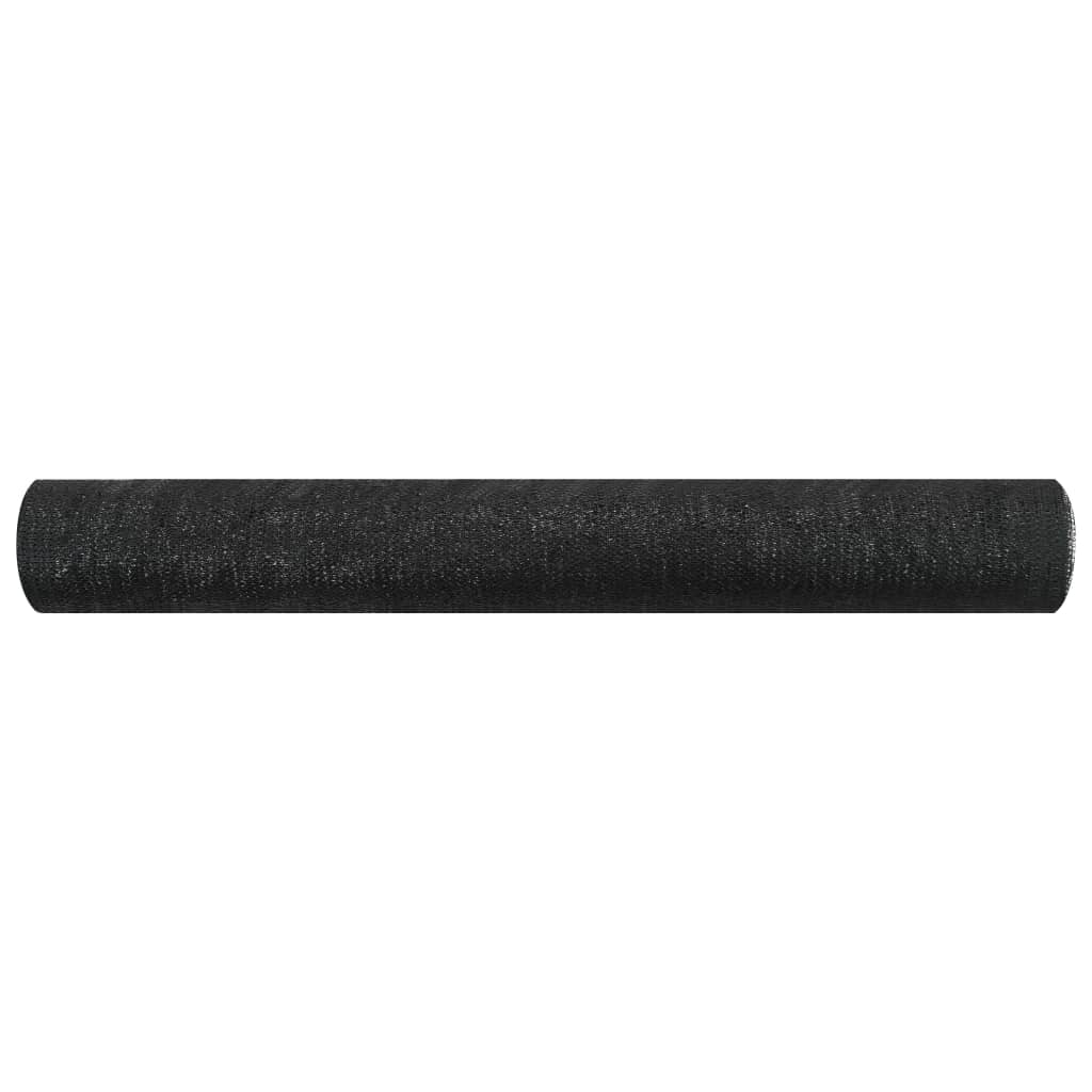 Rete per Privacy Nera 3,6x25 m in HDPE 75 g/m² | homemem39