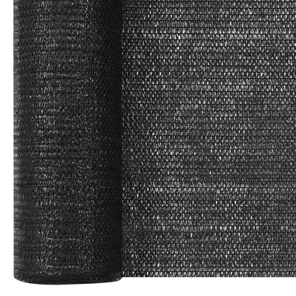 Rete per Privacy Nera 3,6x25 m in HDPE 75 g/m² | homemem39