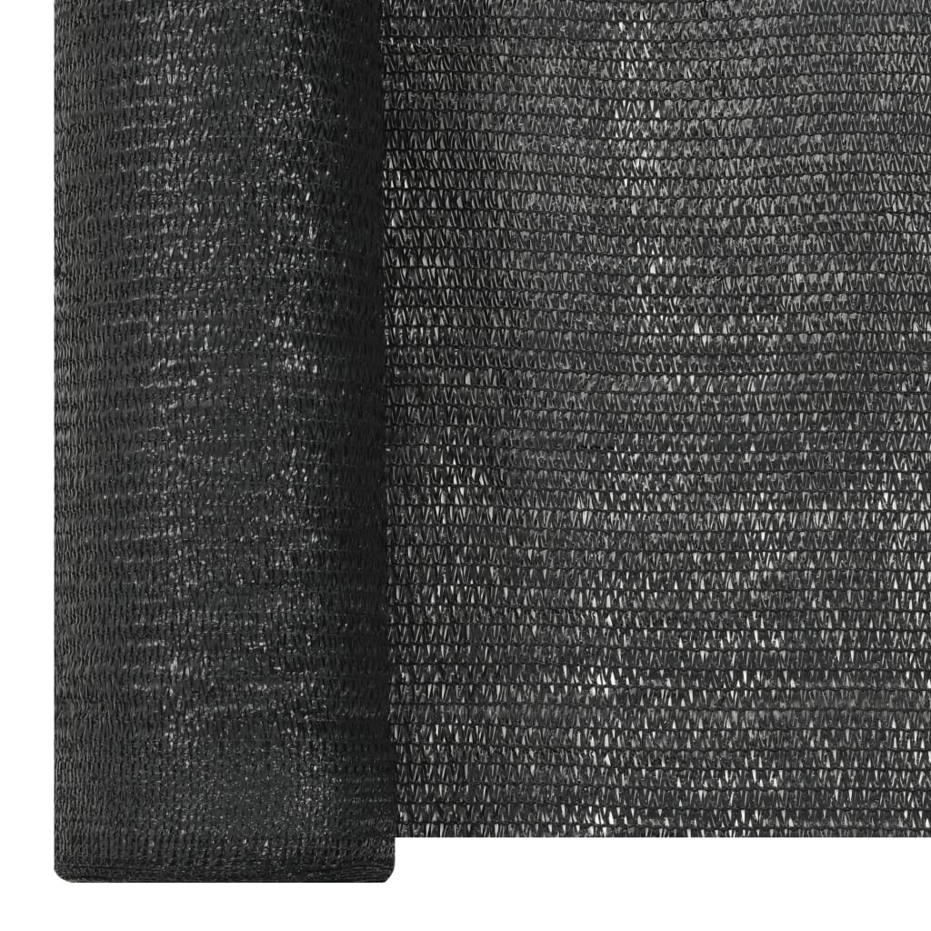 Rete per Privacy Nera 1,5x50 m in HDPE 150 g/m² | homemem39