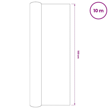 Rete per Privacy Nera 1x10 m in HDPE 195 g/m²