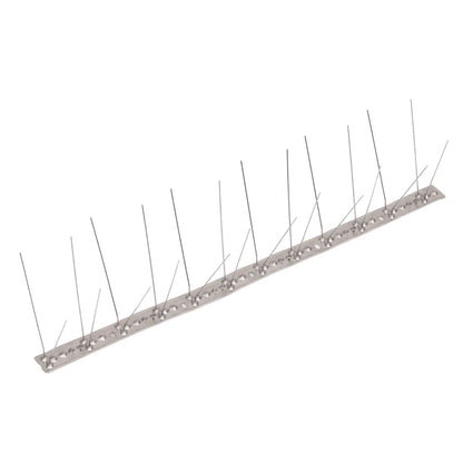 Set Dissuasori per Uccelli e Piccioni 20 pz Acciaio 4 File 10 m | homemem39
