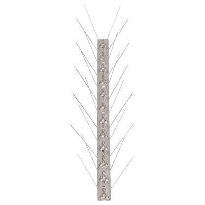 Set Dissuasori per Uccelli e Piccioni 20 pz Acciaio 4 File 10 m | homemem39