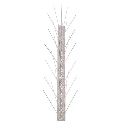 Set Dissuasori per Uccelli e Piccioni 10 pz Acciaio 5 File 5 m | homemem39