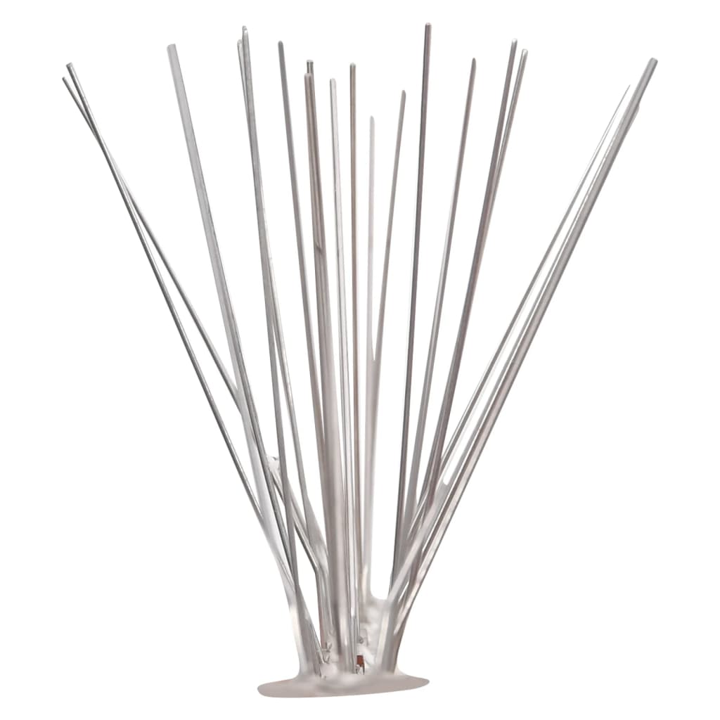 Set Dissuasori per Uccelli e Piccioni 40 pz Acciaio 5 File 20 m | homemem39