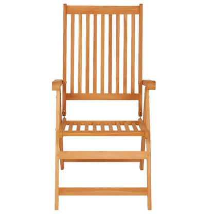 Sedie da Giardino 2 pz con Cuscini Blu Reale in Massello Teak - homemem39