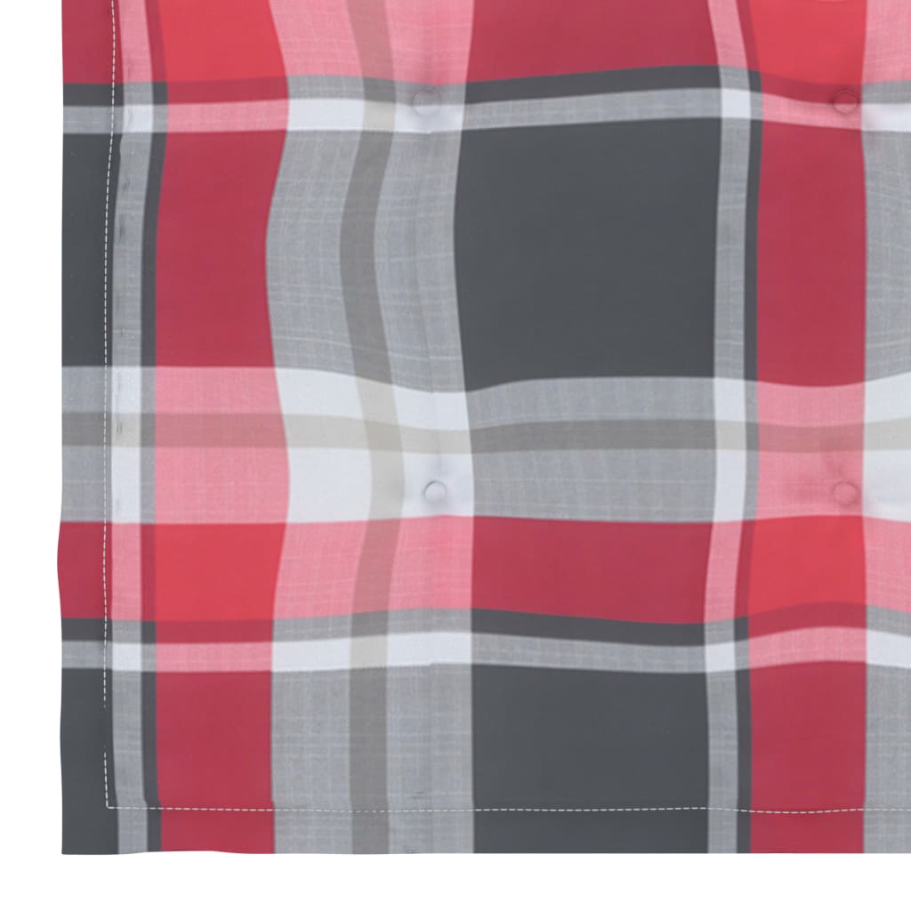 Sedie da Giardino 2 pz con Cuscini in Legno Massello di Teak - homemem39