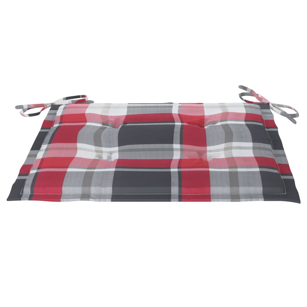 Set da Pranzo Giardino Pieghevole 3 pz Cuscino Massello di Teak - homemem39