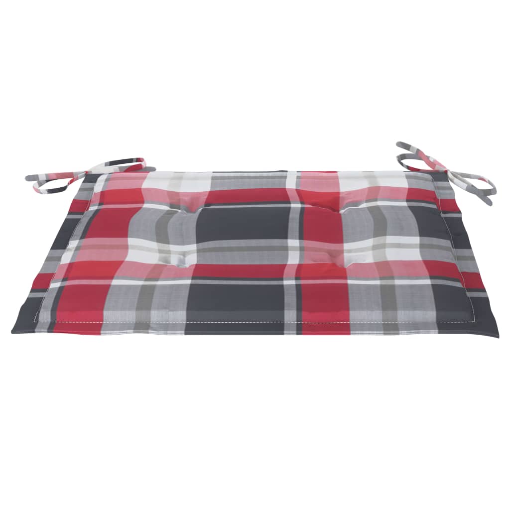 Set da Pranzo Giardino Pieghevole 3 pz Cuscino Massello di Teak - homemem39