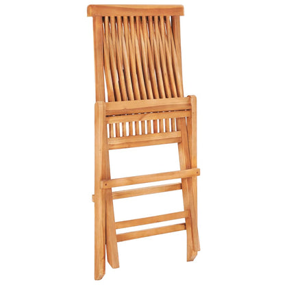 Set da Bistrot 3 pz con Cuscini Rosso Vino in Massello di Teak | homemem39