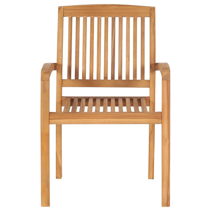 Sedie da Giardino 2 pz con Cuscini Azzurro in Teak Massello | homemem39