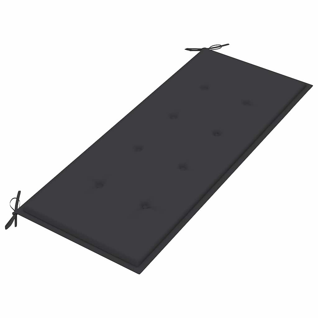Panca da Giardino con Cuscino 120 cm in Massello di Acacia | homemem39