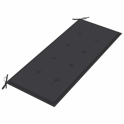Panca da Giardino con Cuscino 120 cm in Massello di Acacia | homemem39