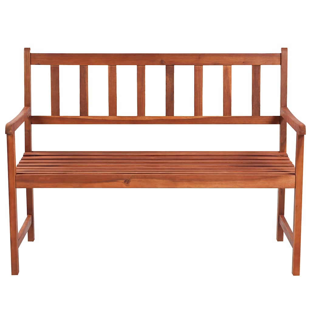 Panca da Giardino con Cuscino 120 cm in Massello di Acacia | homemem39